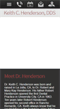 Mobile Screenshot of keithhendersondds.com